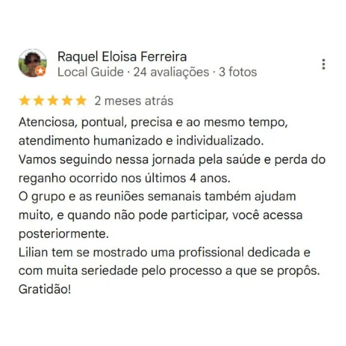 Depoimento Google Bari Diamond